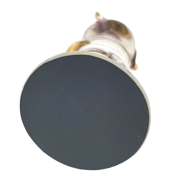 Vintage‎ Swarovski Crystal Barn Owl Miniature with Gold Plated Accents Mirror - Picture 2 of 6